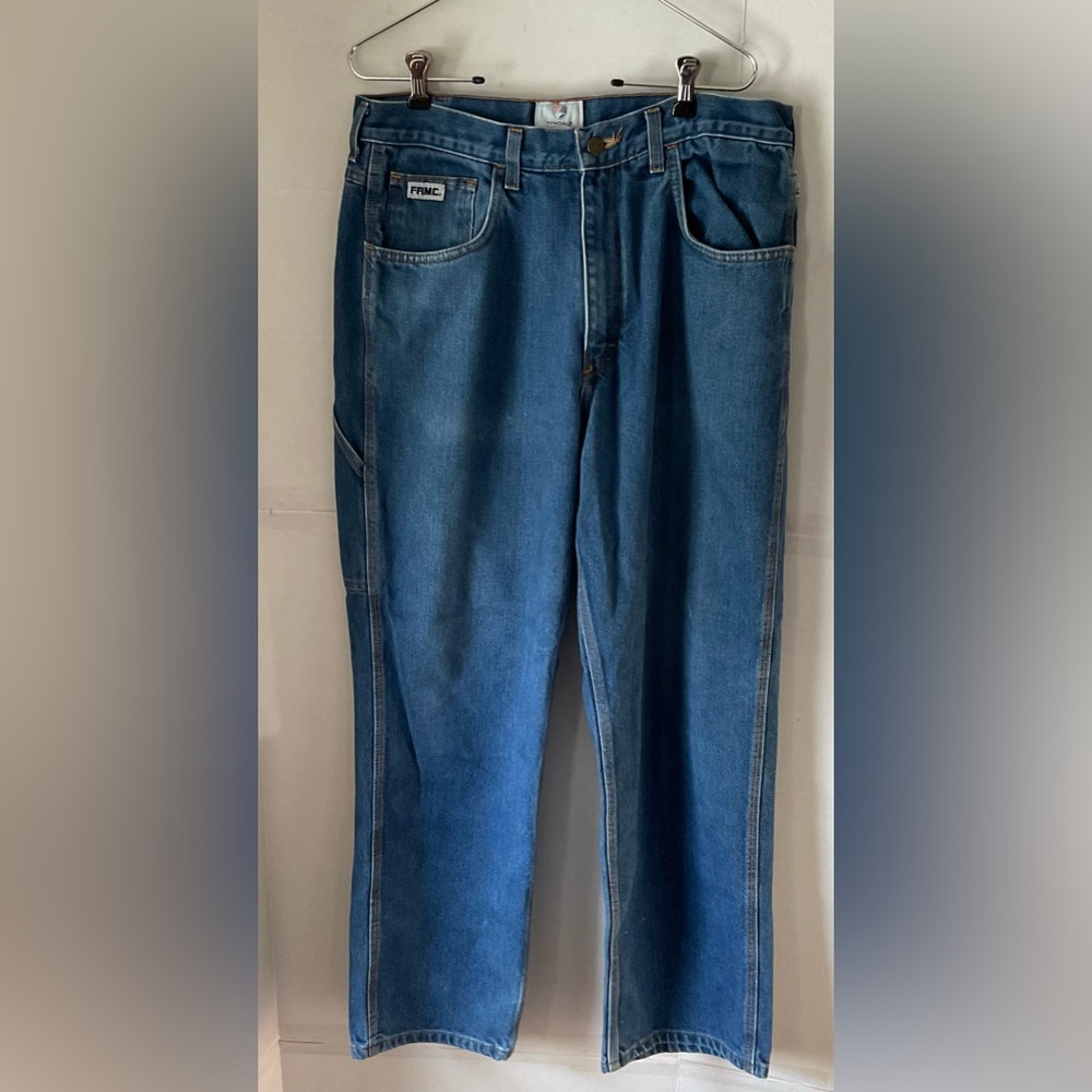 Tyndale flame resistant jeans 36x30 blue 15 cal cat 2 NFPA 2110 6 pockets arc